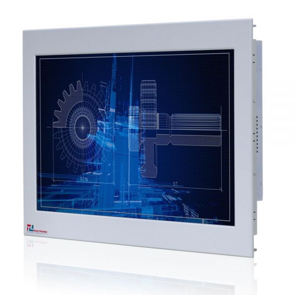 01-Industrie-Panel-PC-WM22WPMA-IP65-Einbau / TL Produkt-Welten / Panel-PC / Panel Mount (Einbau von vorne) / Touch-Screen für 1-Finger-Bedienung