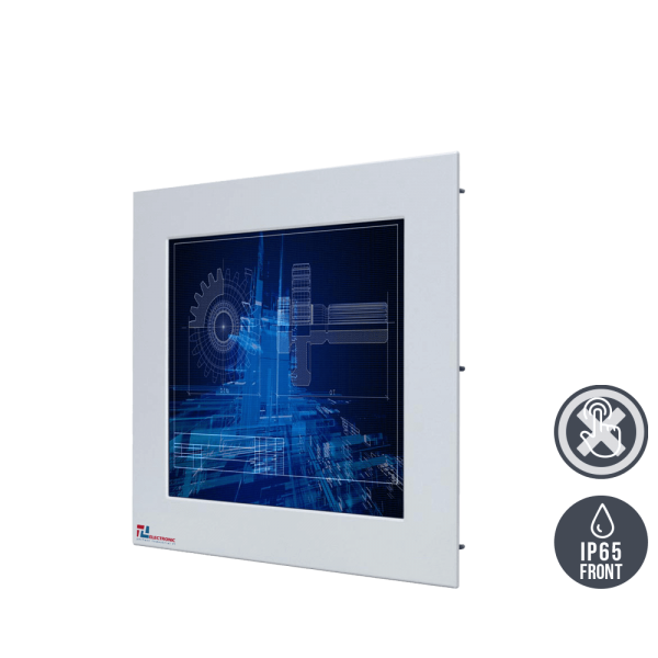 01-Einbau-Industriemonitor-WM12PMA-IP65.png / TL Produkt-Welten / Industriemonitor / Panel Mount (Einbau von vorne) / ohne Touch-Screen