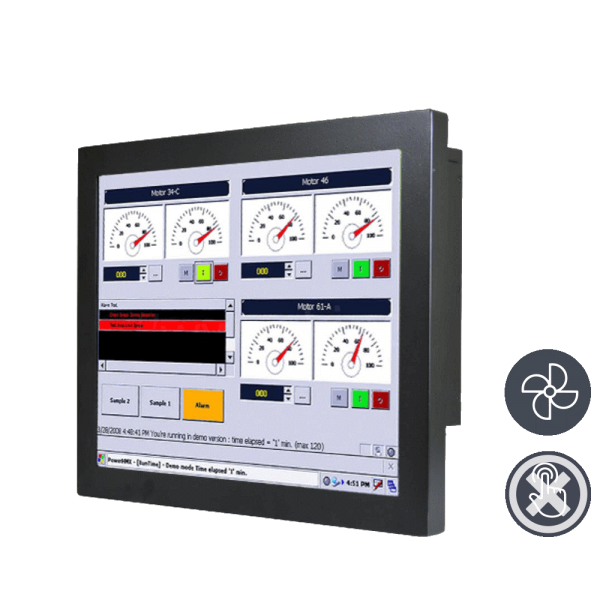 01-Chassis-Industrie-Panel-PC-R19IK7T-CHM1.png / TL Produkt-Welten / Panel-PC / Chassis (VESA-Mounting) / ohne Touch-Screen
