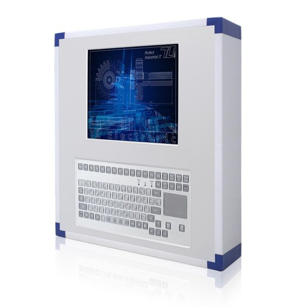 01-Industriemonitor-IP65-Bedienfront-WM15BFC / TL Produkt-Welten / Industriemonitor / mit Rundumschutz mit oder ohne Tastaturfront / Touch-Screen für 1-Finger-Bedienung