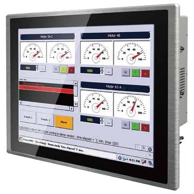 01-PCAP-Multitouch-Industrie-Monitor-R19L300-PPA1 / TL Produkt-Welten / Industriemonitor / Panel Mount (Einbau von vorne) / Multitouch-Screen, projiziert-kapazitiv (PCAP)