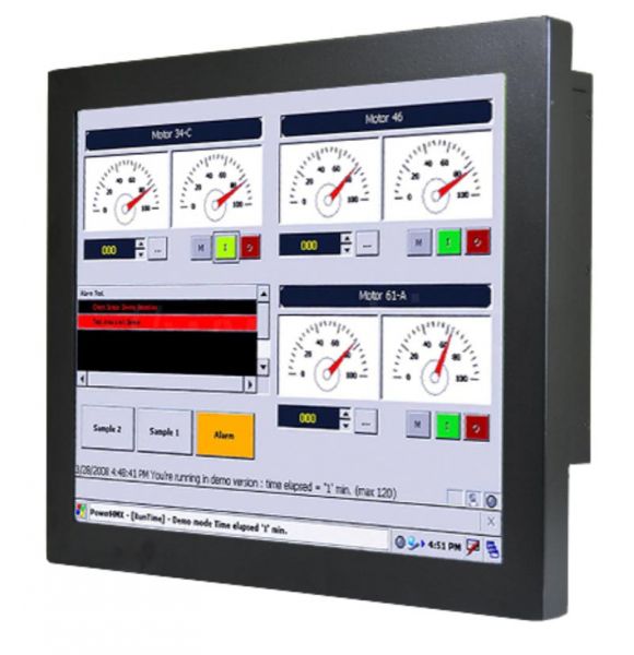 01-Chassis-Industrie-Panel-PC-W18IF7T-CHM1 / TL Produkt-Welten / Panel-PC / Chassis (VESA-Mounting) / Touch-Screen für 1-Finger-Bedienung