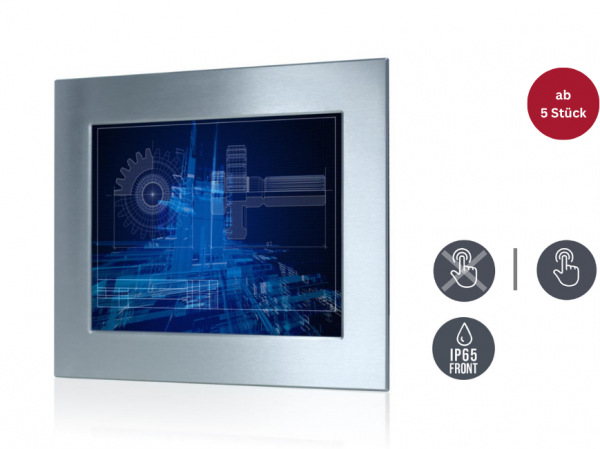 01-Einbau-Industriemonitor-R15L600-OFC3-v2.png / TL Produkt-Welten / Industriemonitor / Panel Mount (Einbau von vorne) / Resistive / Glas (optional)