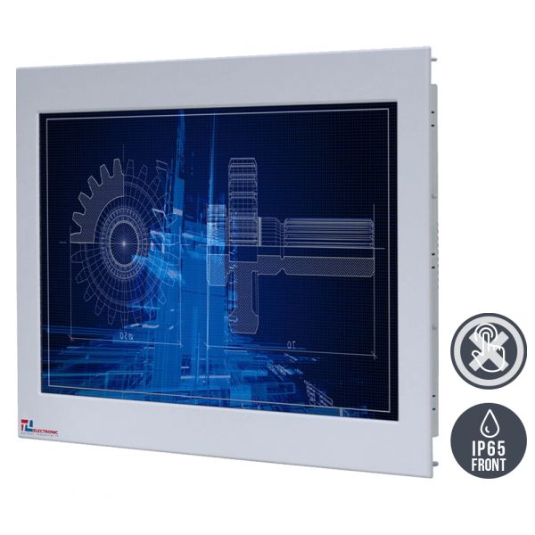 01-Einbau-Industriemonitor-WM27WPMA-IP65 / TL Produkt-Welten / Industriemonitor / Panel Mount (Einbau von vorne) / ohne Touch-Screen