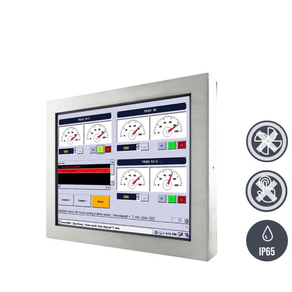 01-Industrie-Panel-PC-IP65-Edelstahl-R15IK3S-65C3.jpg / TL Produkt-Welten / Panel-PC / Chassis Edelstahl (VESA-Mounting) /ohne Touch-Screen