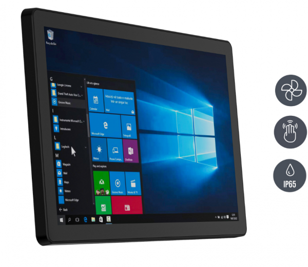 01-Edge-AI-Panel-PC-W22IAD7T-GPA3-v1.png / TL Produkt-Welten / Panel-PC / Chassis (VESA-Mounting) / Multitouch-Screen, projiziert-kapazitiv (PCAP)