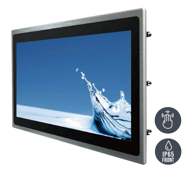 01-PCAP-Multitouch-Industrie-Monitor-W22L100-PPA3.png / TL Produkt-Welten / Industriemonitor / Panel Mount (Einbau von vorne) / Multitouch-Screen, projiziert-kapazitiv (PCAP)