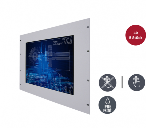 01-Industriemonitor-19-Zoll-Rack-Einbau-S17L500-OFM1_19-v2.png / TL Produkt-Welten / Industriemonitor / 19-Zoll Rack Mount / Resistive / Glas (optional)
