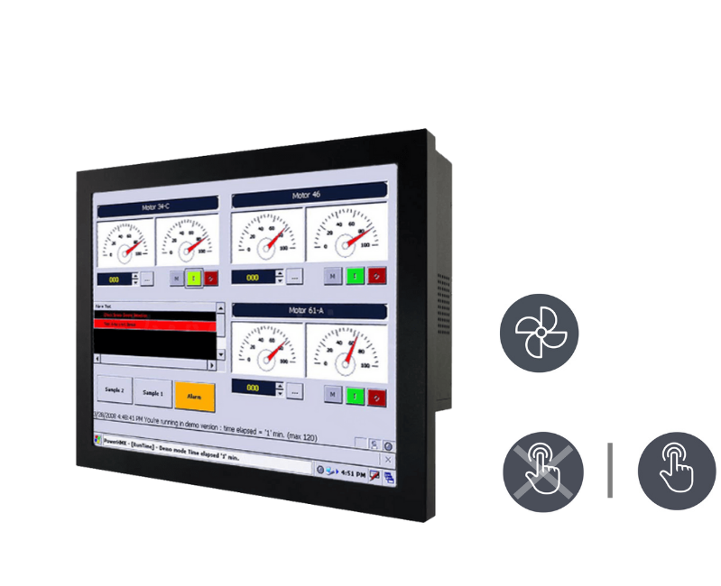R19IF7T-CHA1 | Touch-Screen for 1-Finger Operation | Chassis (VESA ...