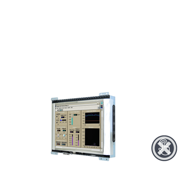21-Einbau-Industrie-LCD-R10L600-OFP1_oT.png / TL Produkt-Welten / Industriemonitor / Open Frame (Einbau von hinten) ohne Touch-Screen