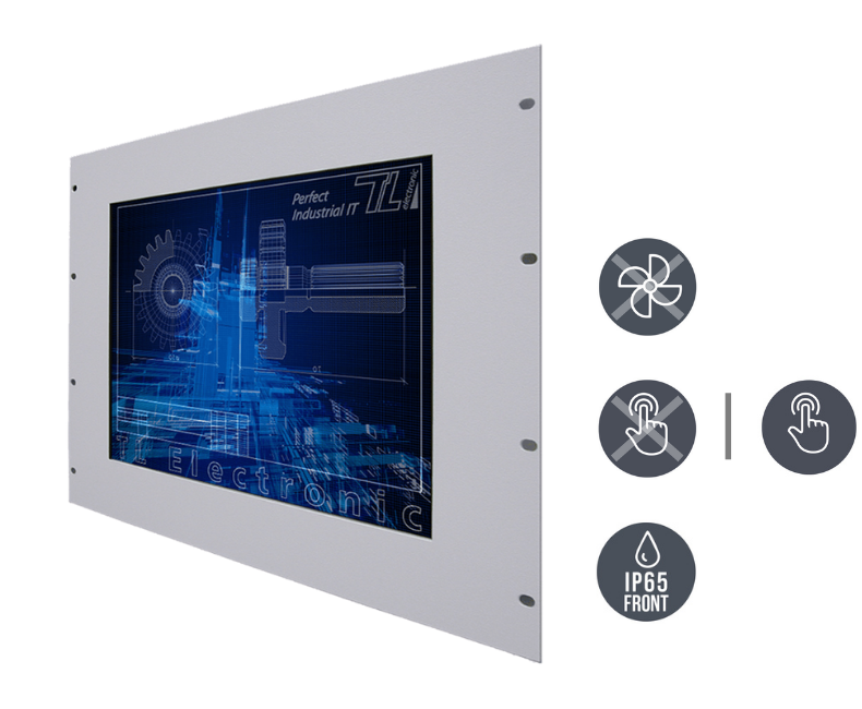 R19IB7T-OFM1_19 | Touch-Screen for 1-Finger Operation | 19-inch Rack ...