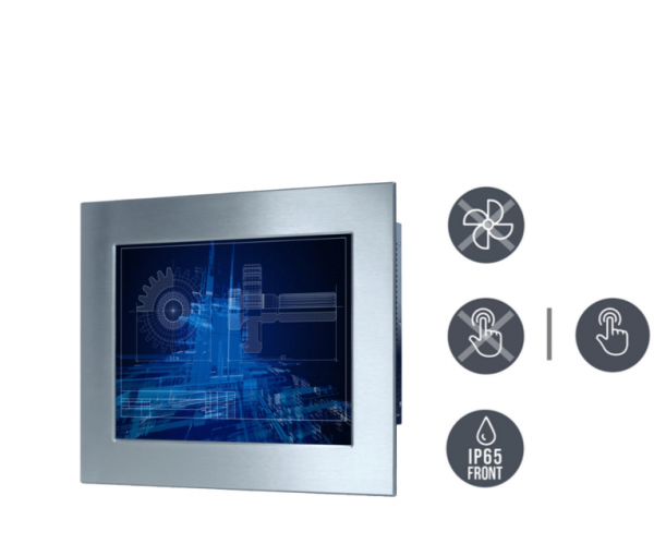 01-Industrie-Panel-PC-R15IP7T-OFC3-v1.png / TL Produkt-Welten / Panel-PC / Panel Mount (Einbau von vorne) / Resistive / Glas (optional)