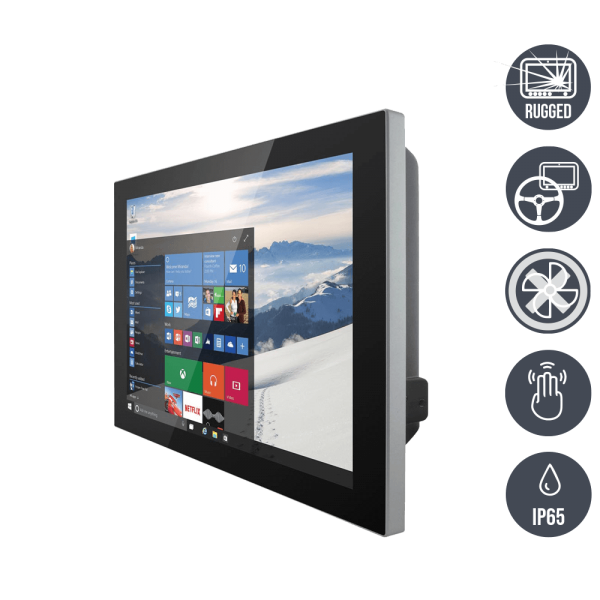 01-Rugged-Panel-Industrie-PC-R15FA3S-GSC3 (HB).png / TL Produkt-Welten / Panel-PC / Chassis (VESA-Mounting) / Multitouch-Screen, projiziert-kapazitiv (PCAP)