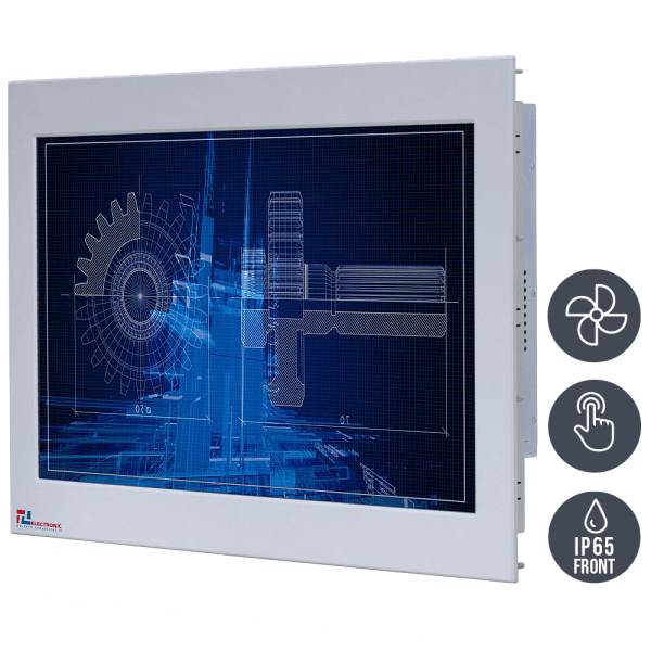 01-Industrie-Panel-PC-WM24PMA-IP65-Einbau-mL.png / TL Produkt-Welten / Panel-PC / Panel Mount (Einbau von vorne) / Touch-Screen für 1-Finger-Bedienung
