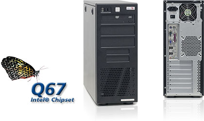 The DL180x is an industrial PC for desktop applications
