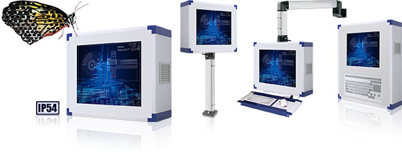 Industrial Panel PCs with Core i CPU of 3rd generation in IP54 protected housing CC3000