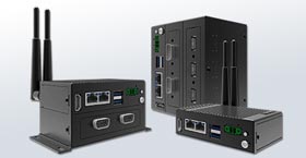 Compact Embedded Industrial PC EAC Mini with expansion modules