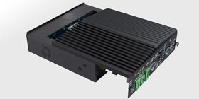 Embedded PC with maintenance-friendly accessible system components