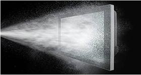 Front side IP65 protection on the HMI Panel PCs prevents dust and moisture from entering