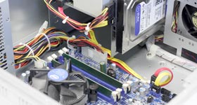 19-inch 4U Industrial PC with exact cable routing