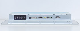 Industrial monitor MTU bottom side with interfaces