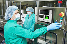 Control and monitoring with HMI in production environments