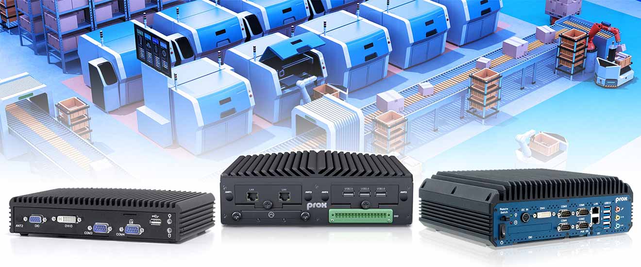 Three performing booksize industrial PCs for demanding applications