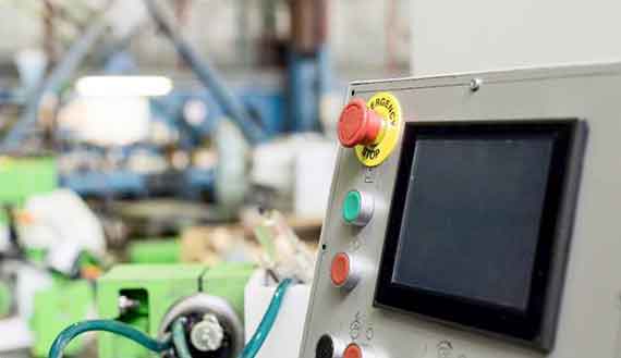 HMI GC series in a machine controller