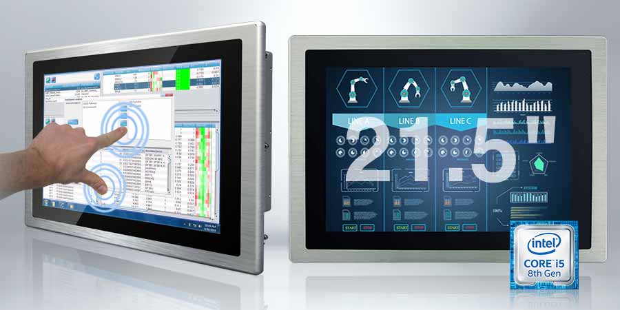 21.5-inch multi-touch panel PC robust and high-quality workmanship
