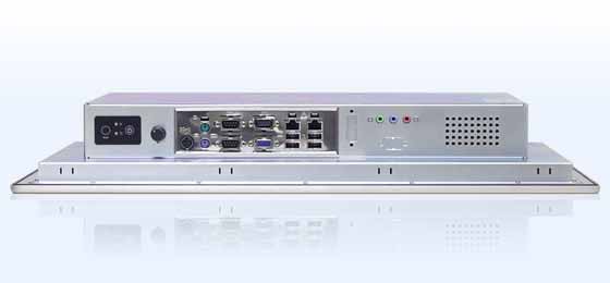 Behind the front panel is the robust, high-quality sheet steel housing of the Panel PC.