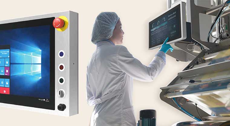 Stainless steel series with IP65 all-round protection for hygiene-intensive applications