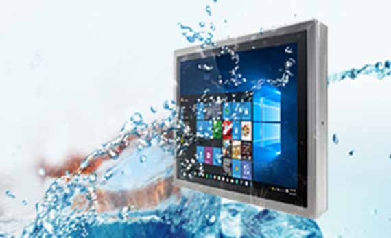 Panel PC in IP65 offers protection against water