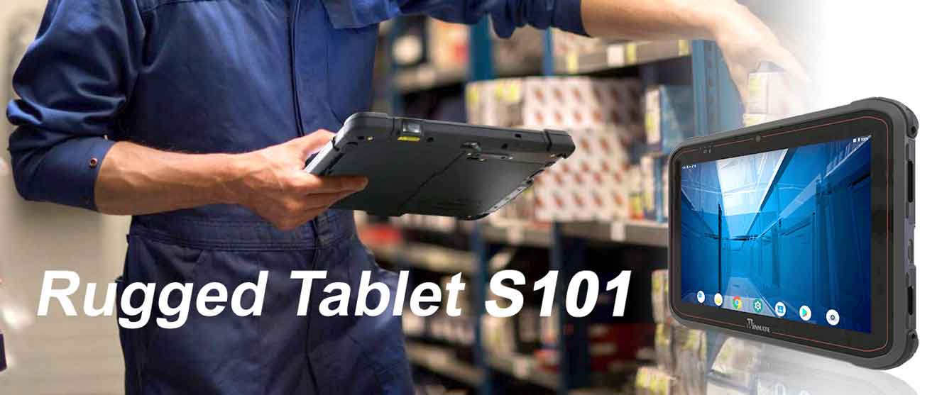 Rugged Tablet S101 ideal in warehouse and logistics