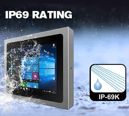 Panel PC in IP69K offers absolute protection