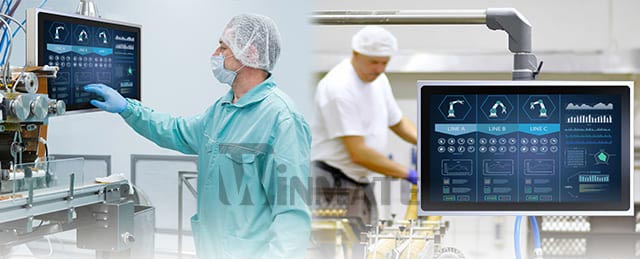 Stainless steel panel PCs in hygiene-critical applications