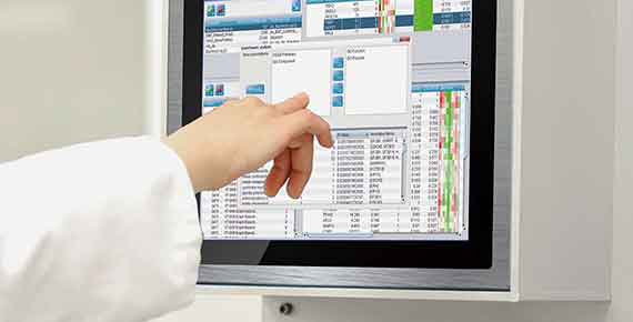 Gesture and multi-finger operation thanks to PCAP Multi-Touch