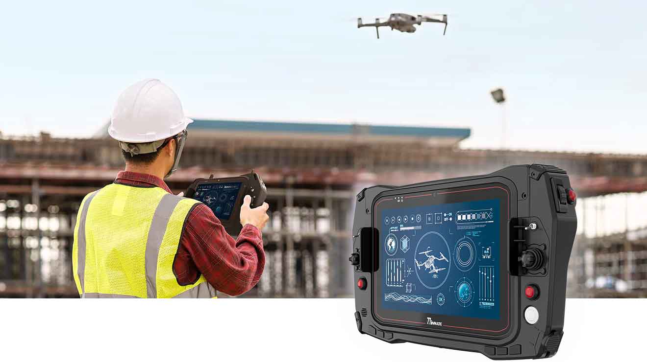 The G101TG Ground Control Station is perfect for the professional control of drones